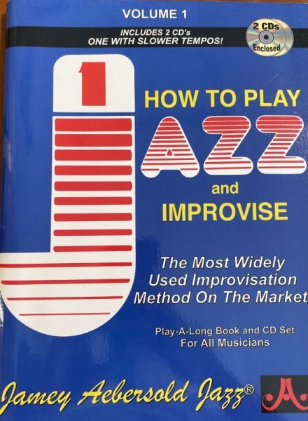 画像1: 【USED】JAMEY AEBERSOLD　VOLUME.1　HOW TO PLAY JAZZ & IMPROVISE (1)